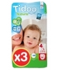Lot de 3 x 50 Couches Jumbo Pack (T4/L) Tidoo