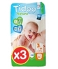 Lot de 3 x 56 Couches Jumbo Pack (T3/M) Tidoo