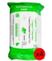 Lot de 4 x 60 Lingettes nettoyantes à l