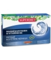 Magnesium + Vitamine B6 20 ampoules de Super Diet