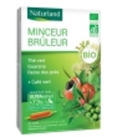 Minceur brûleur Thé Vert Café Vert guarana Reine des prés Bio 20 Naturland