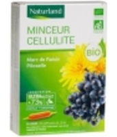 Minceur cellulite Bio Marc de Raisin,  Piloselle 20 ampoules de Naturland