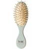 Mini Brosse ovale en Frêne Tek