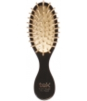 Mini Brosse ovale en Frêne Tek