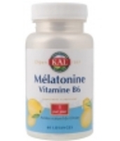 Mélatonine Vitamine B6 60 Solaray
