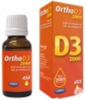 Ortho D3 2000 UI 450 Orthonat Nutrition