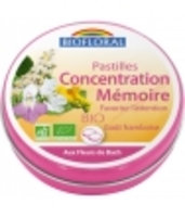 Pastilles Concentration Ecole BIO format familial Biofloral