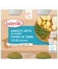 Petits Pots Haricots verts de Vendée Pomme de Terre Colin Sauvage dès 6 mois Babybio