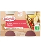 Petits pots Pomme de Nouvelle Aquitaine et fraise dès 6 mois Babybio