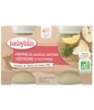Petits pots Pomme de Nouvelle Aquitaine et Verveine 2x130g dès 4 mois Babybio
