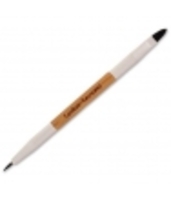 Pinceau duo lèvres et eye liner Couleur Caramel