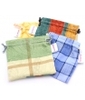 Pochouette pochette tissu upcyclée pour cosmétiques Lamazuna