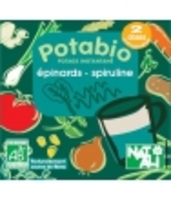 Potabio potage instantané aux Épinards et à la Spiruline Natali