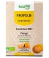 Propolis Large spectre gommes arôme citron 24 Herbalgem Gemmobase