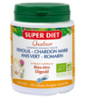Quatuor Fenouil Chardon marie anis vert romarin Bio 150 Super Diet