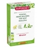 Quatuor Fenouil Reine des prés Thé vert Bouleau bio 20 ampoules de Super Diet