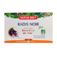 Radis Noir Bio 20 ampoules de Super Diet