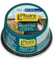 Rillettes de sardines aux algues bio Phare d