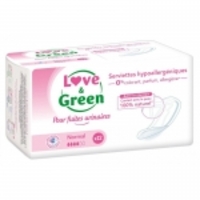 Serviettes incontinence normal Love and Green