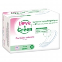 Serviettes incontinence super Love and Green
