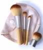 Set de voyage avec 4 mini pinceaux de Le Monde du Bio