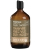Shampoing Chanvre avec vue sur mousse Benecos
