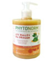 Shampooing douche Les bulles du Dragon Senteur Pêche Melon Phytonorm