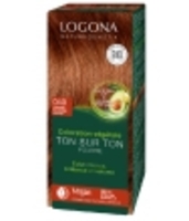 Soin colorant végétal poudre Cuivre flamme froid n°40 Logona