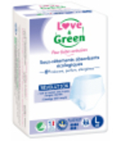 Sous vêtements absorbants adulte Nuit Taille L Love and Green