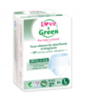 Sous vêtements absorbants adulte Taille L Love and Green