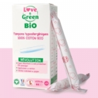 Tampons hypoallergéniques avec Applicateur NORMAL Love and Green
