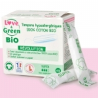 Tampons hypoallergéniques Digitaux SUPER Love and Green