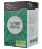 Thé vert BIO à la menthe 24 sachets Touch Organic