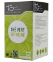 Thé vert BIO déthéiné 20 sachets Touch Organic