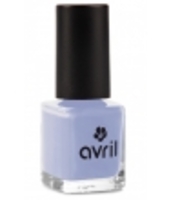 Vernis à ongles bleu layette Avril