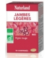 Vigne rouge Jambes légères 90 comprimés Naturland