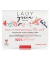 Voile de Perfection Feuilles matifiantes au thé vert 50 Lady Green