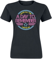 A Day To Remember - Leave All The Lights On - T-Shirt Manches courtes - Femme - noir