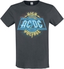 AC/DC - Amplified Collection - High Voltage Neon - T-Shirt Manches courtes - Homme - anthracite