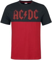 AC/DC - Amplified Collection - Highway To Hell Poster - T-Shirt Manches courtes - Homme - noir rouge