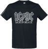 AC/DC - Amplified Collection - Mens Taped Single Jersey - T-Shirt Manches courtes - Homme - noir