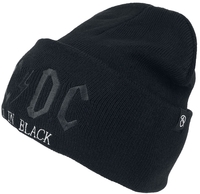 AC/DC - Back In Black - Beanie - Bonnet - Unisexe - noir