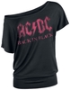 AC/DC - Back in Black - T-Shirt Manches courtes - Femme - noir