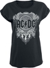 AC/DC - Black Ice - T-Shirt Manches courtes - Femme - noir