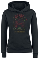 AC/DC - Christmas For Those - Sweat-shirt à capuche - Femme - noir