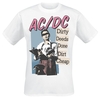 AC/DC - Dirty deeds done dirt cheap - T-Shirt Manches courtes - Homme - blanc