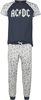 AC/DC - EMP Signature Collection - Pyjama - Homme - gris bleu