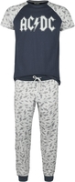 AC/DC - EMP Signature Collection - Pyjama - Homme - gris bleu