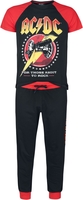 AC/DC - EMP Signature Collection - Pyjama - Homme - noir rouge