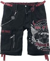 AC/DC - EMP Signature Collection - Short - Homme - noir rouge